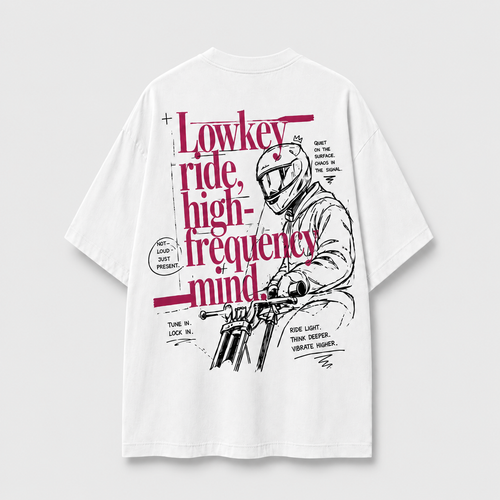 Oversize Tee Lowkey Ride