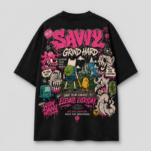 Oversize Tee Grind Hard